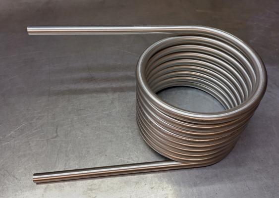 Edelstahlspirale - Ø 20 cm - 6 Meter